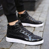 Franz - Glänzende Glitzer-High-Top-Sneakers