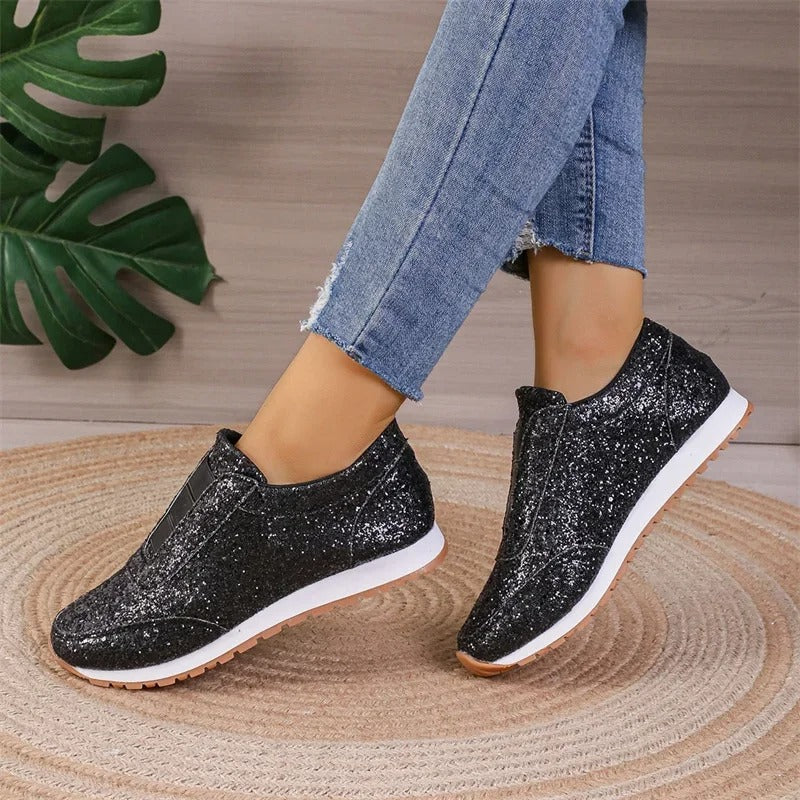 Celina - Stylische Und Glitzernde Schlupfschuhe