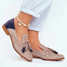 Veronica - Elegante Und Schicke Loafers Mit Quasten