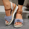 Andrea - Elegante Und Bequeme Plateausandalen